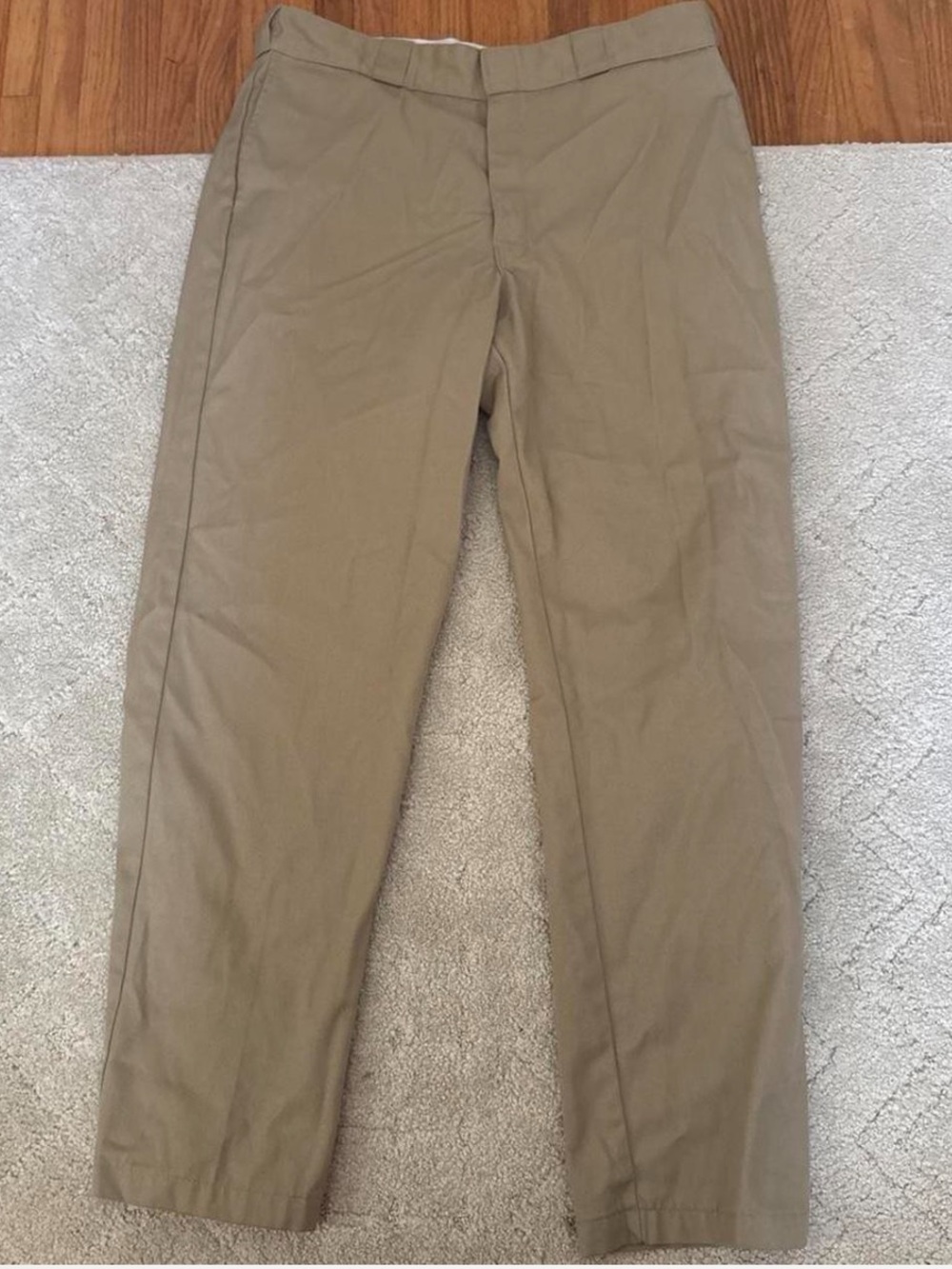 Dickies 874 Original Fit Tan Khaki Straight Leg Work Pants 36x32